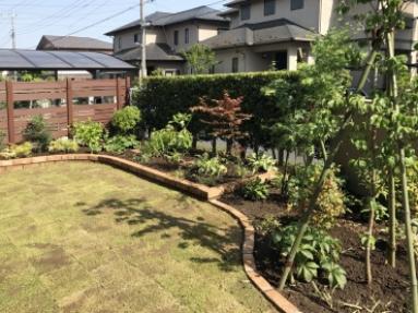 こんな工事もお引き受けします！千葉県佐倉市在住K様邸のお庭改修工事